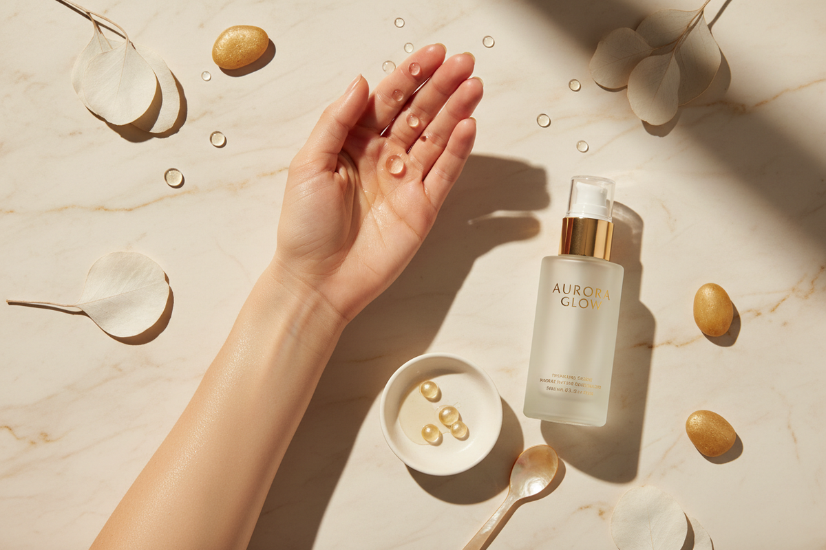 Skincare glow hero